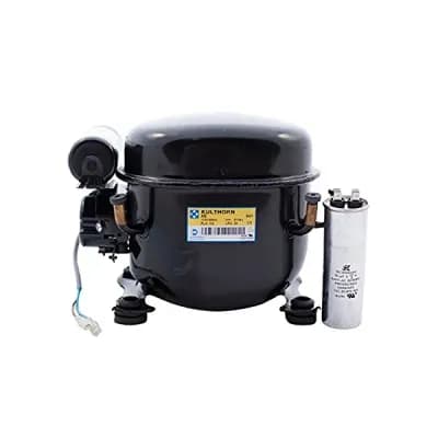 Kulthorn AE2420ZK Refrigerator Compressor – ½++ HP, R-404A (1,699 BTU/hr)