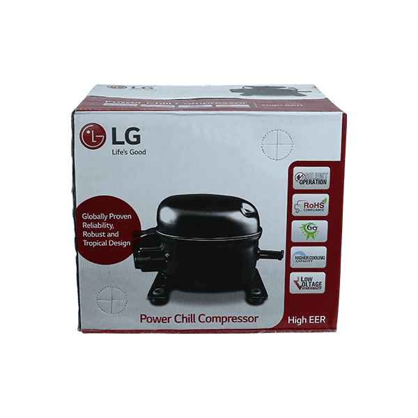 LG MA-53 Refrigerator Compressor – 1/8+ HP, R-134A (496 BTU/hr)
