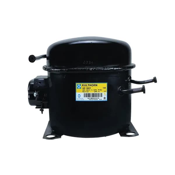 Kulthorn AE1350Y Refrigerator Compressor – 1/6 HP, R-134A (461 BTU/hr)